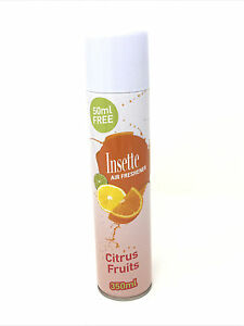 Insette Air Freshener Citrus Fruits Spray 350ml RRP 2.99 CLEARANCE XL 89p